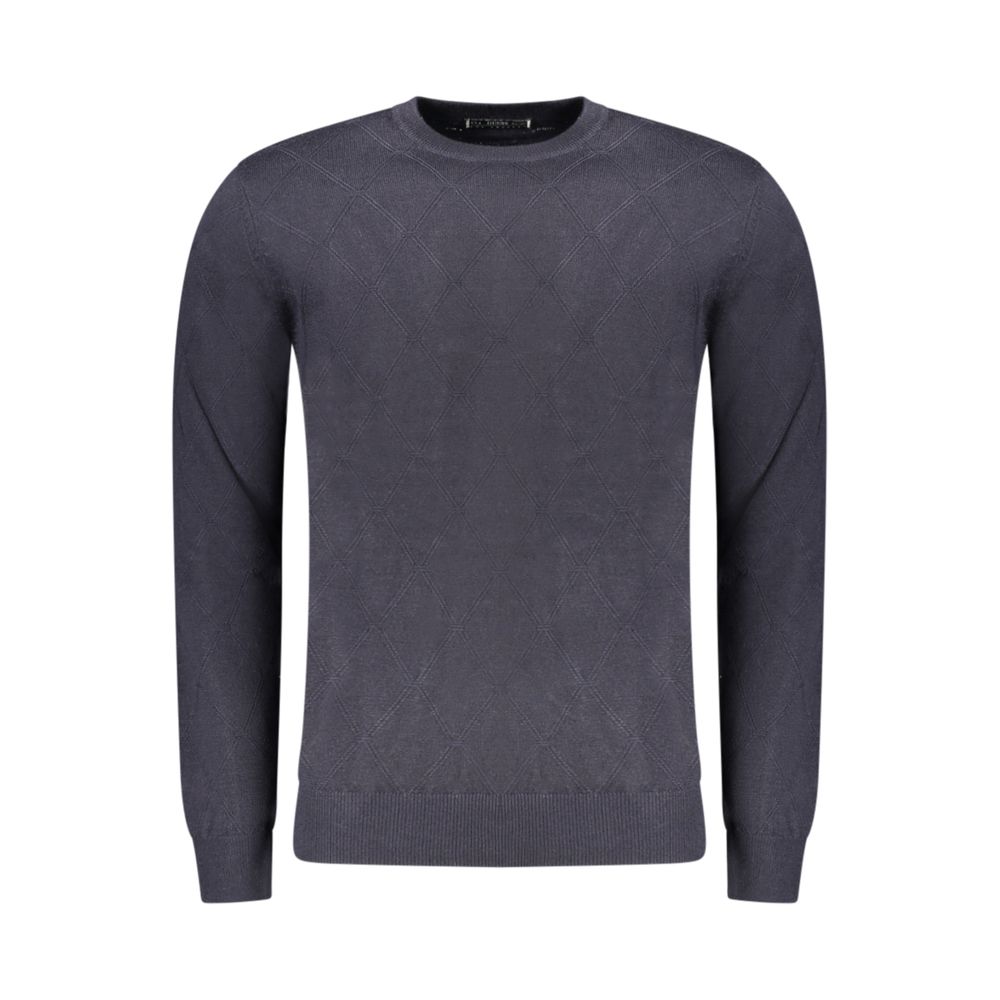 Guess Jeans Blauer Wollpullover