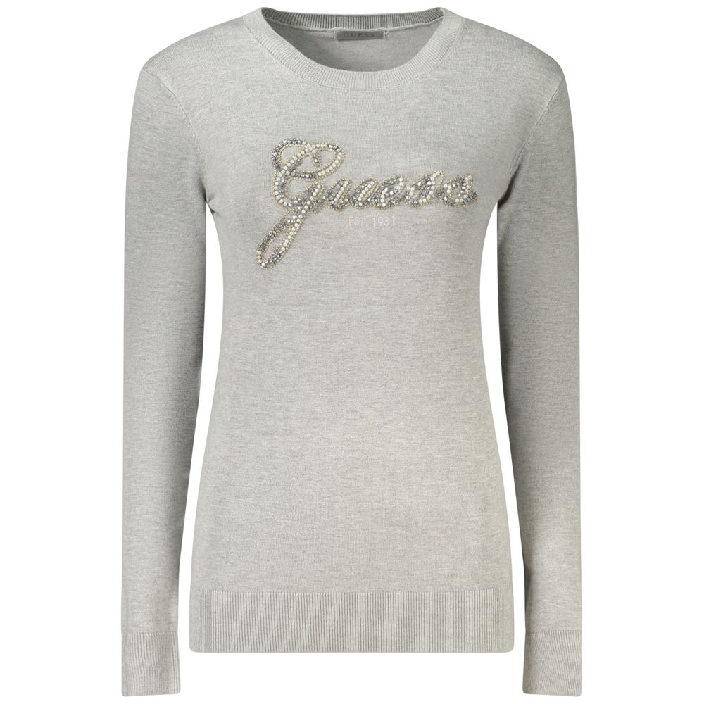 Guess Jeans Graues Sweatshirt aus Viskose