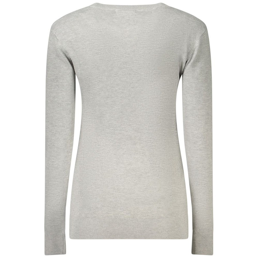 Guess Jeans Grey Viscose Sweatshirt