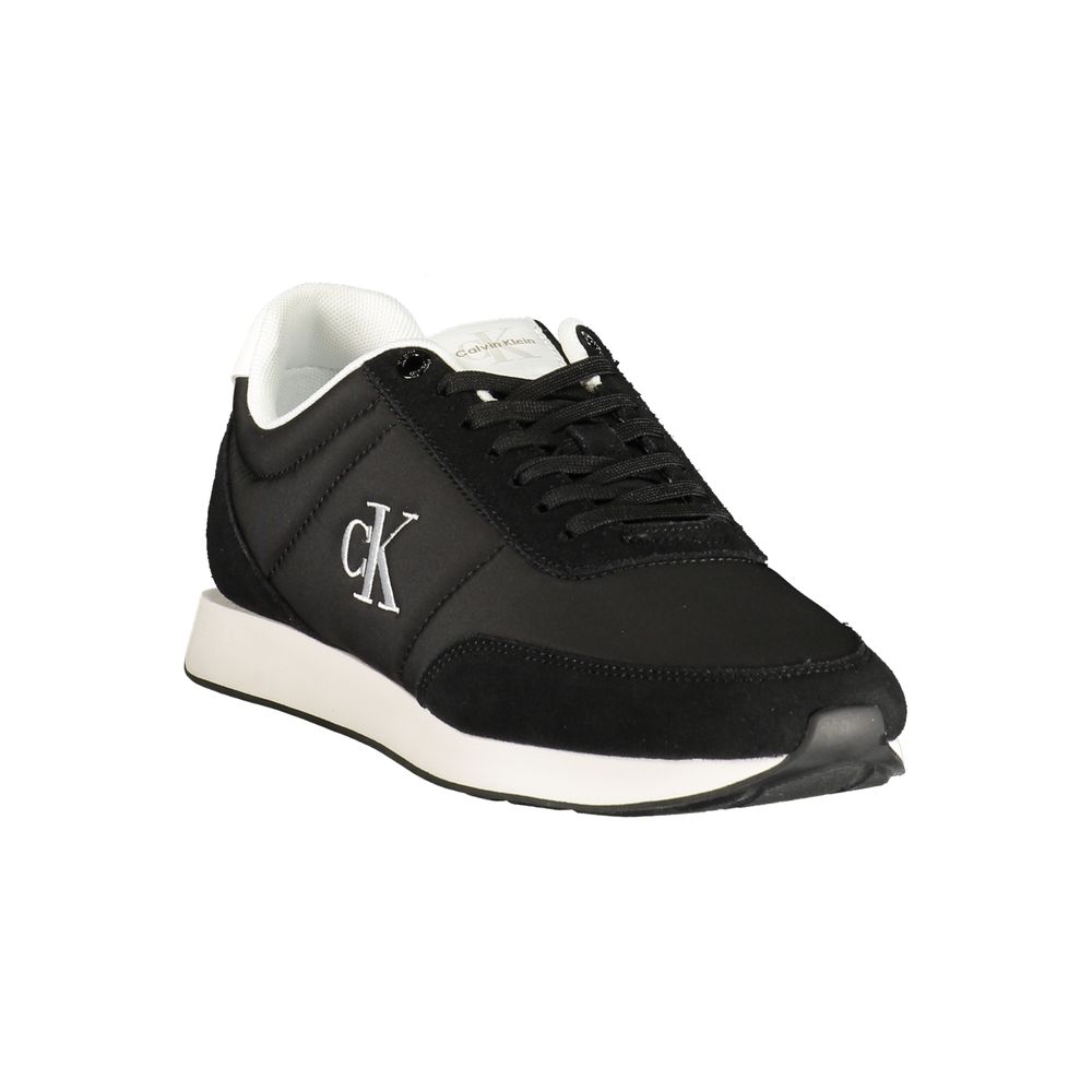 Calvin Klein Schwarze Sneaker aus Polyester für sportliche Looks