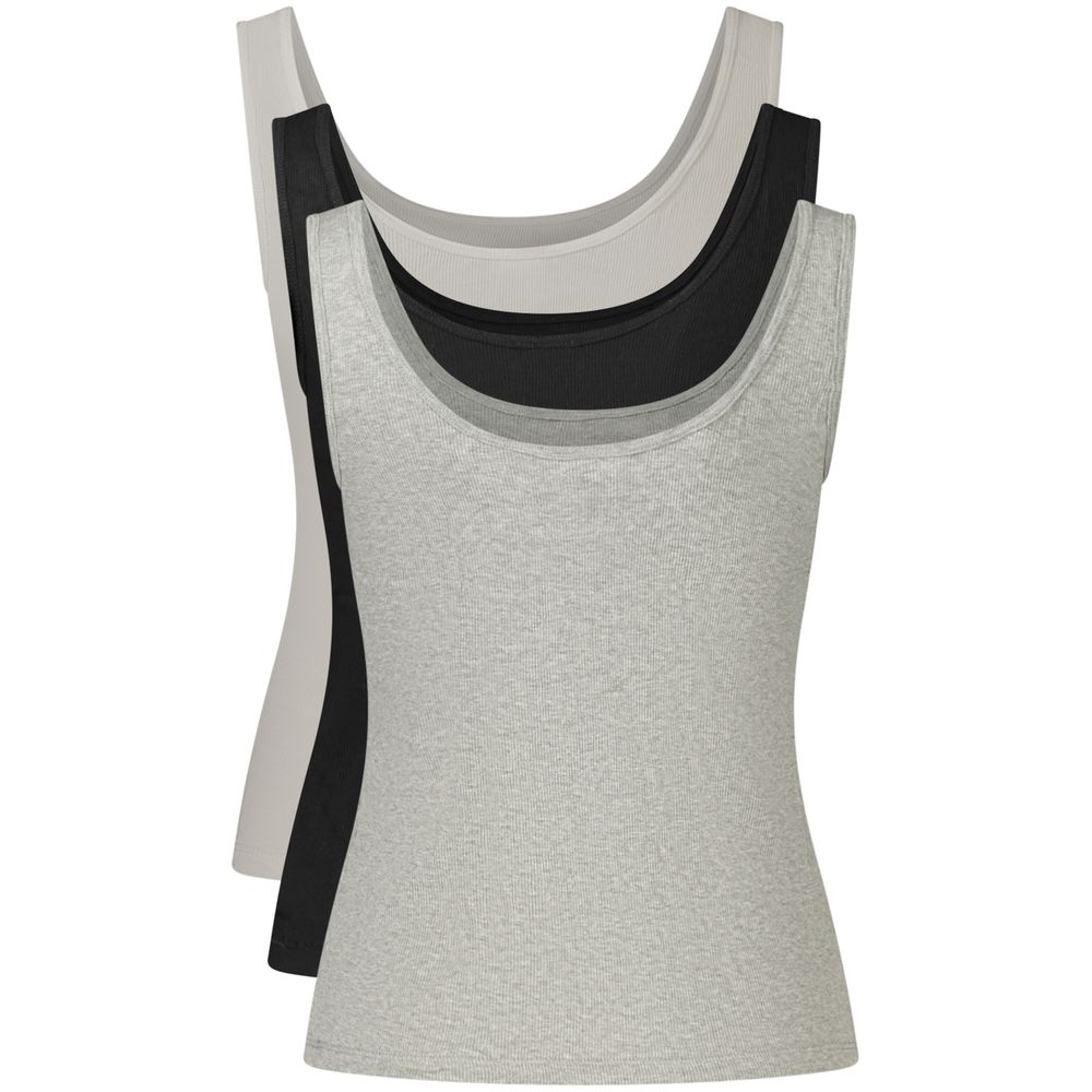 Calvin Klein Schwarze Baumwoll-Tanktops