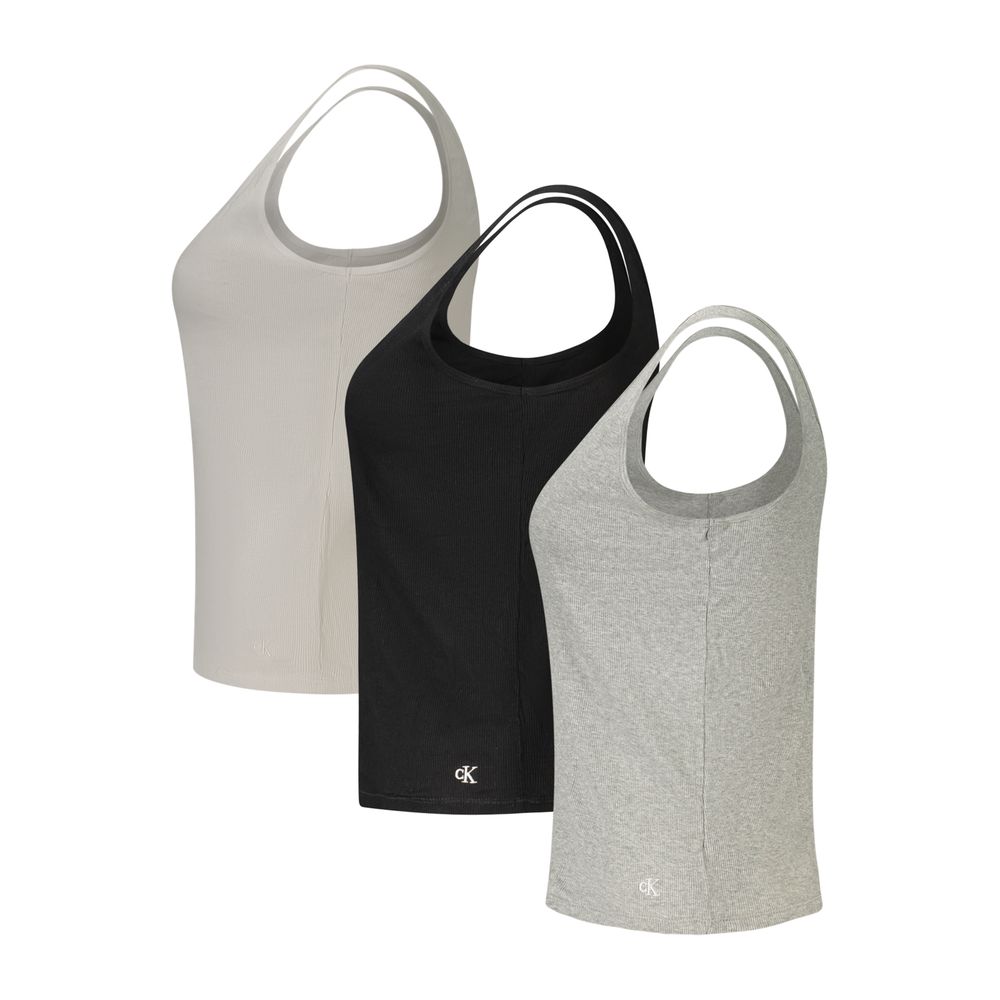Calvin Klein Schwarze Baumwoll-Tanktops