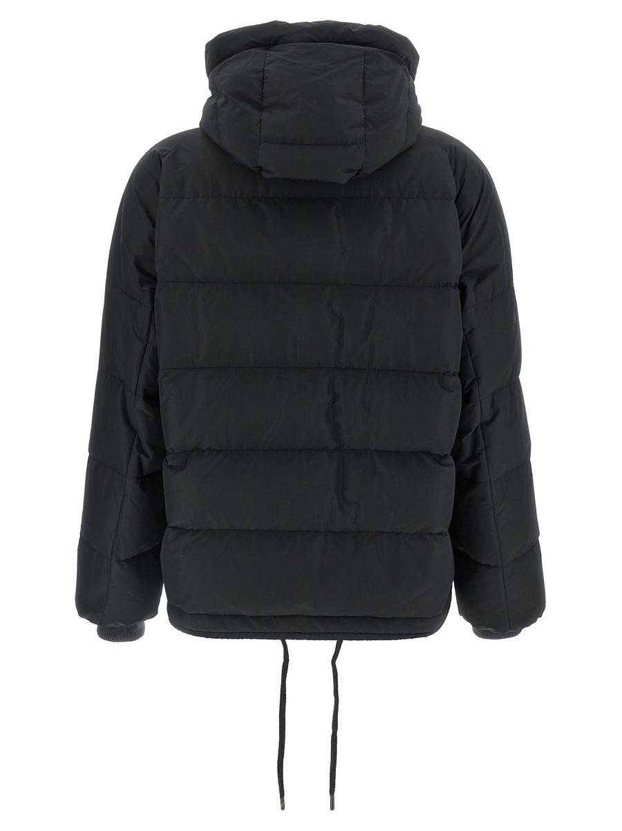 Brunello Cucinelli Black Cotton Shell Jacket