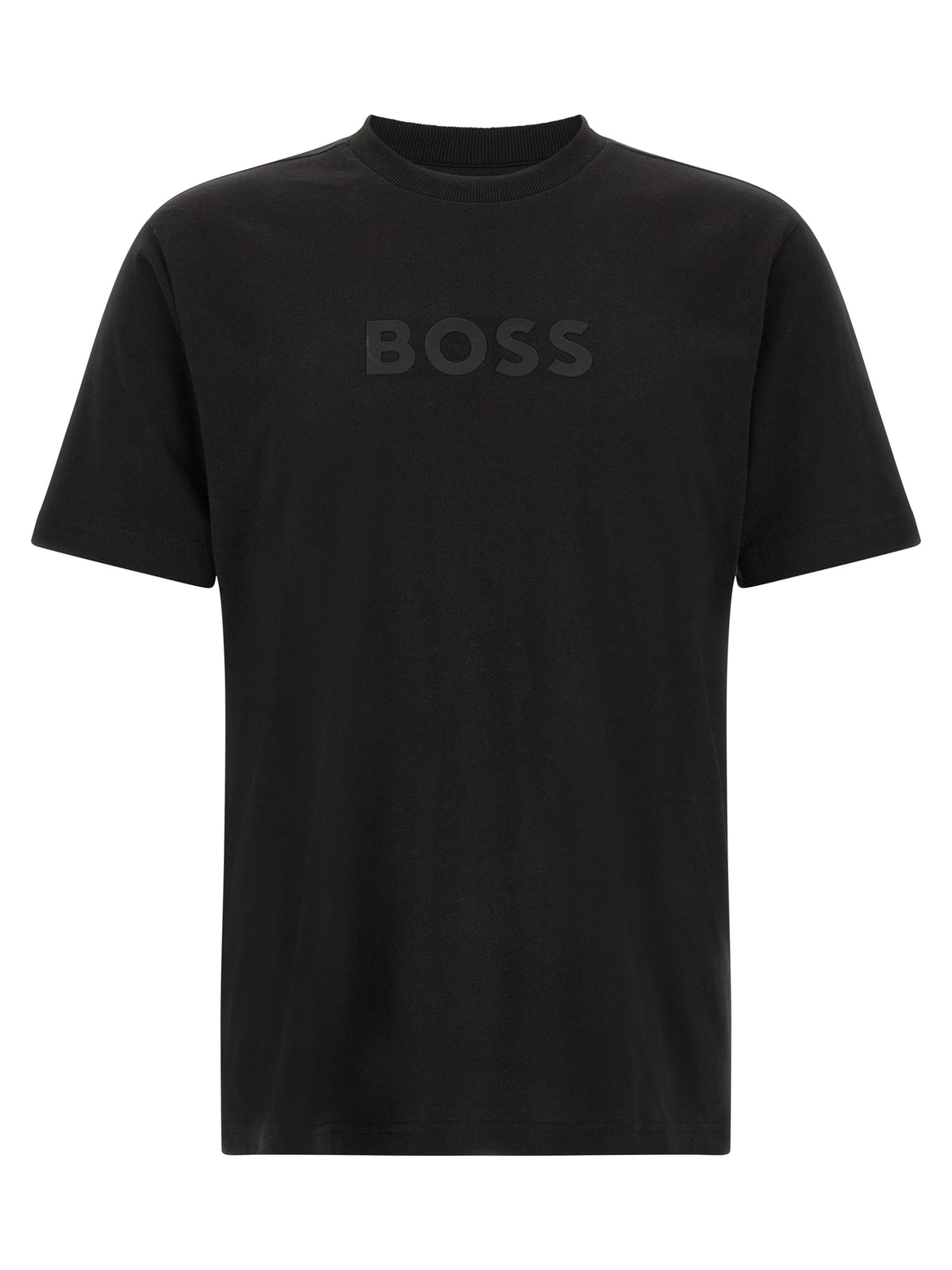 Hugo Boss Schwarzes Baumwoll-T-Shirt