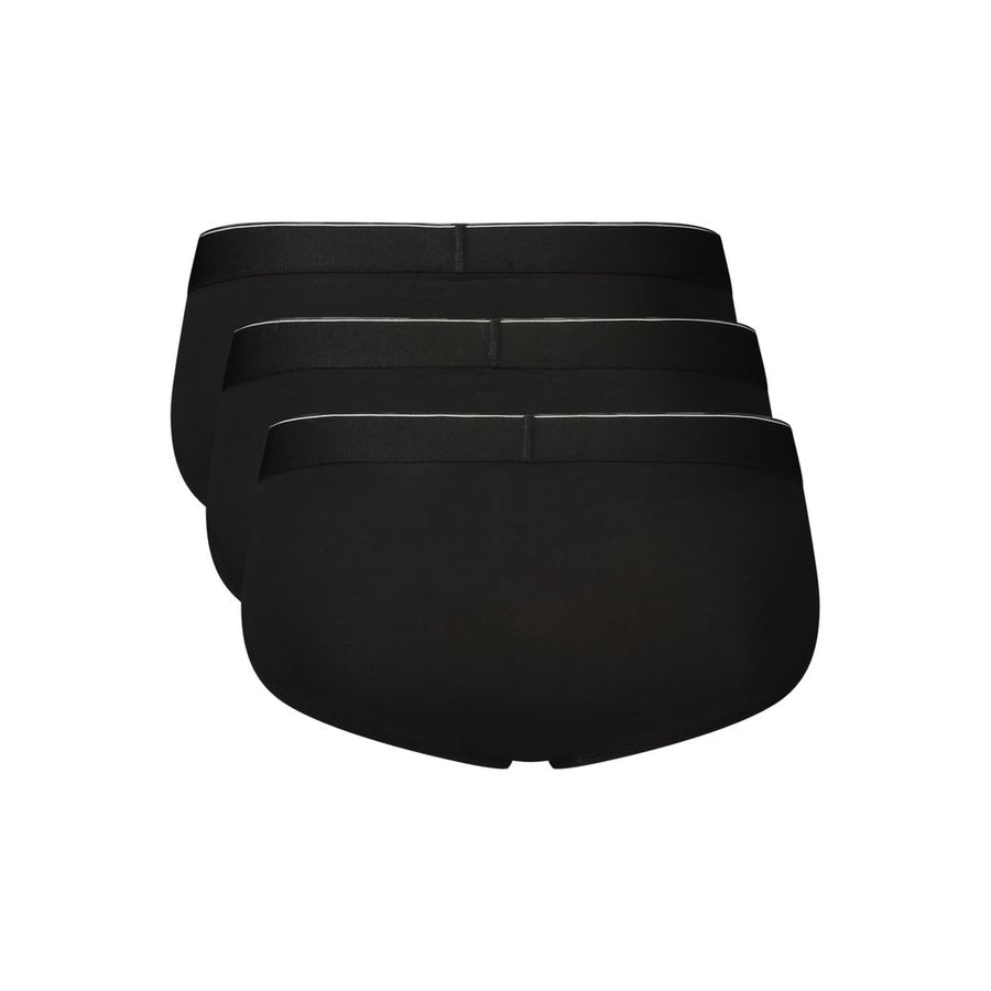 Calvin Klein Men's Black Cotton Briefs