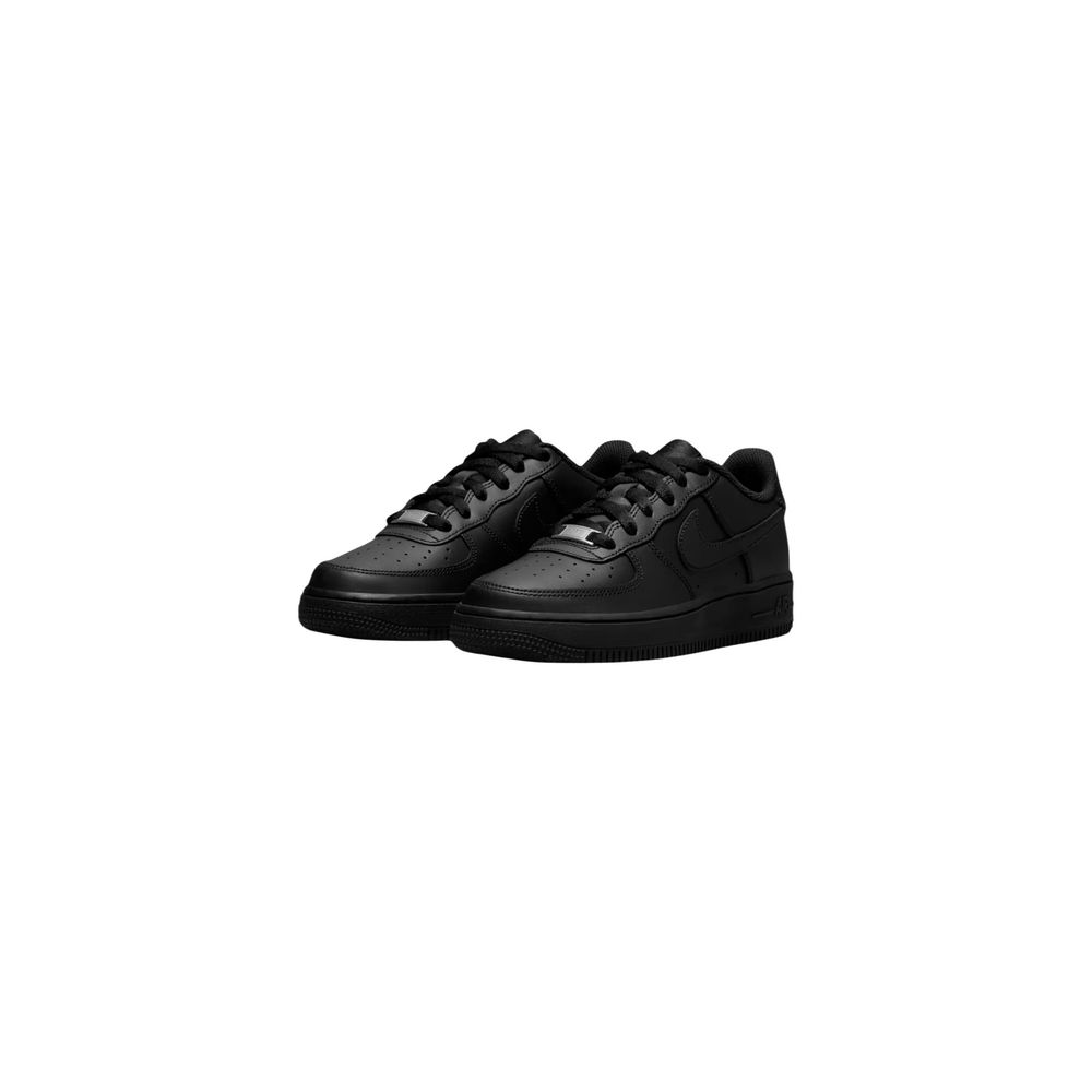 Nike Black Leather Low-Top Sneakers