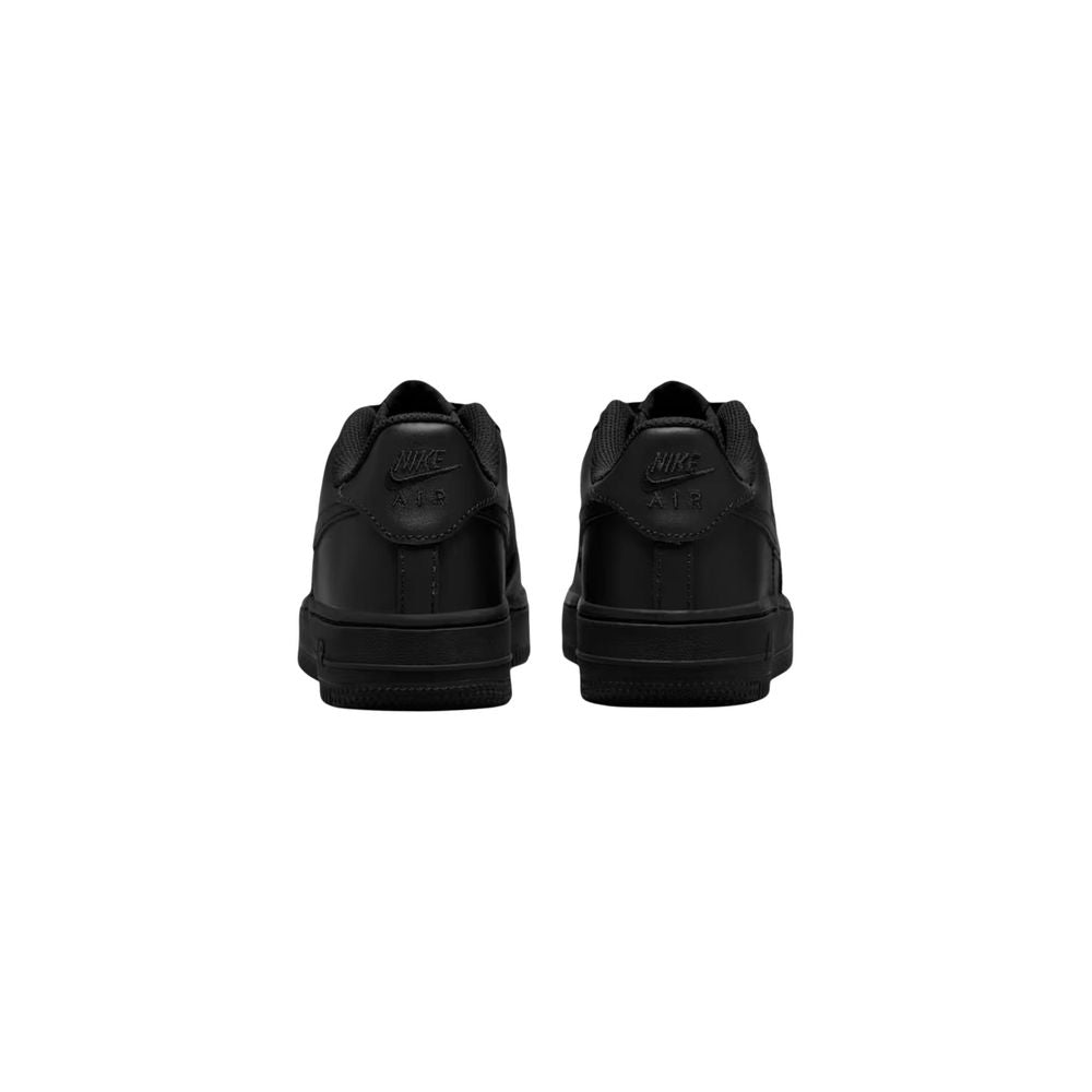 Nike Black Leather Low-Top Sneakers