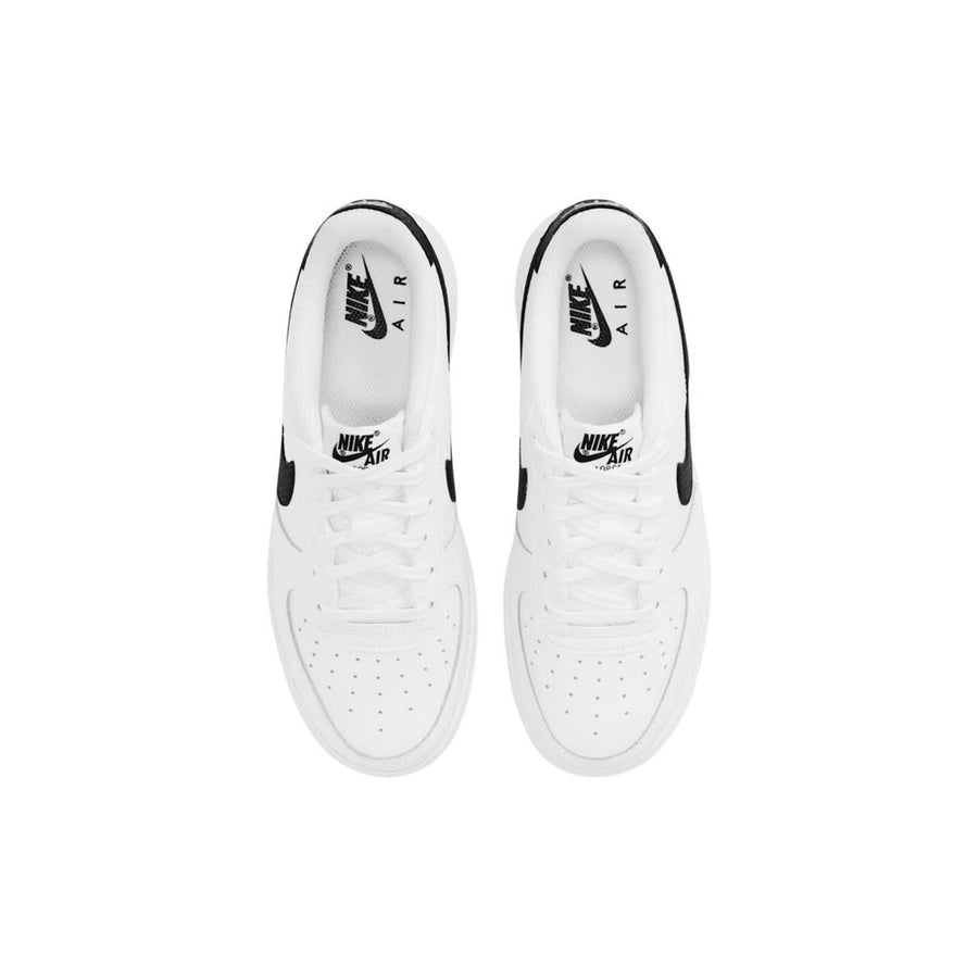 Nike White Leather Low-Top Sneakers