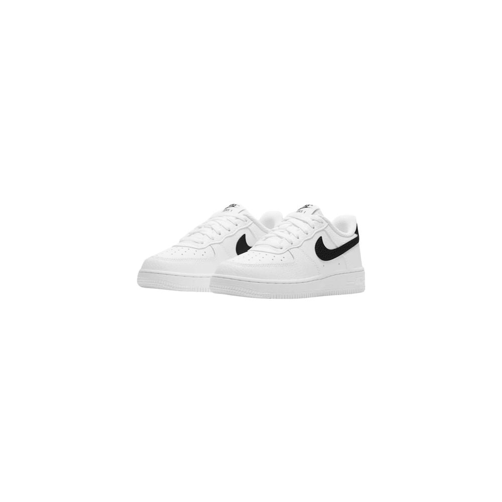 Nike White Leather Low-Top Sneakers