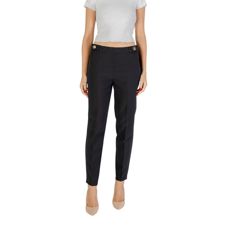 Only Black Leisure Trousers Made From Recycled Polyester