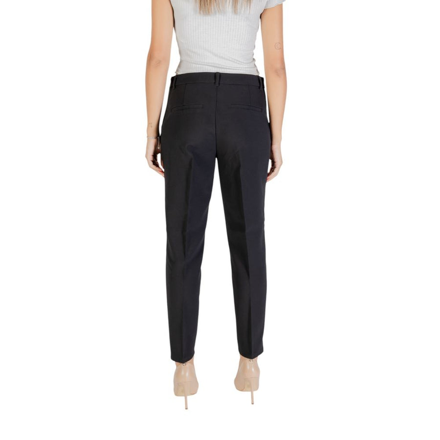 Only Black Leisure Trousers Made From Recycled Polyester