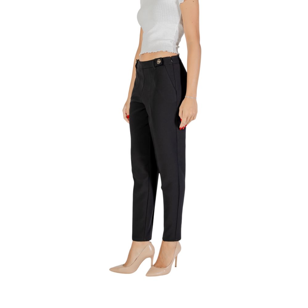 Only Black Leisure Trousers Made From Recycled Polyester