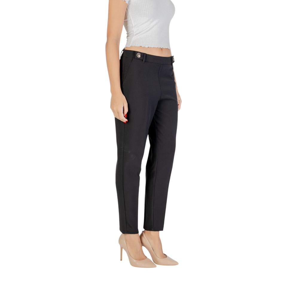 Only Black Leisure Trousers Made From Recycled Polyester