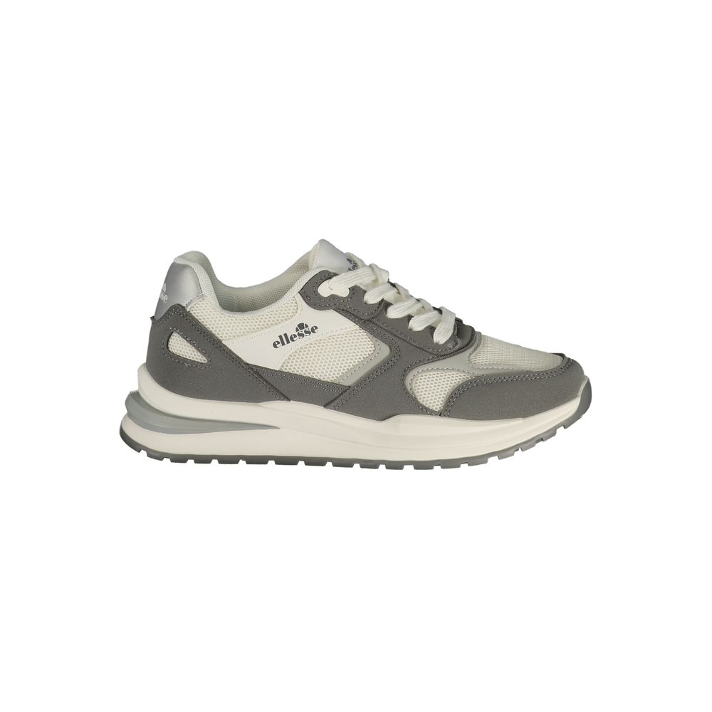 Ellesse White Polyester Sneakers