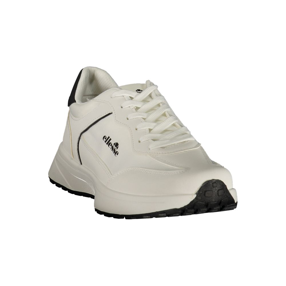 Ellesse Herren-Sneaker aus weißem Polyurethan