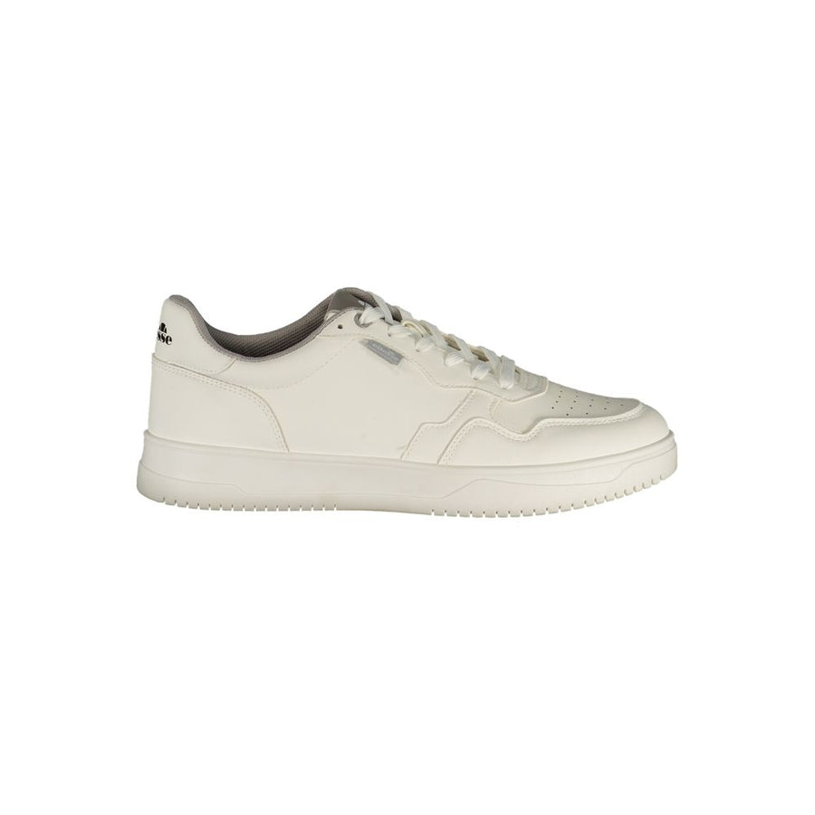 Ellesse White Polyester Athletic Style Sneakers