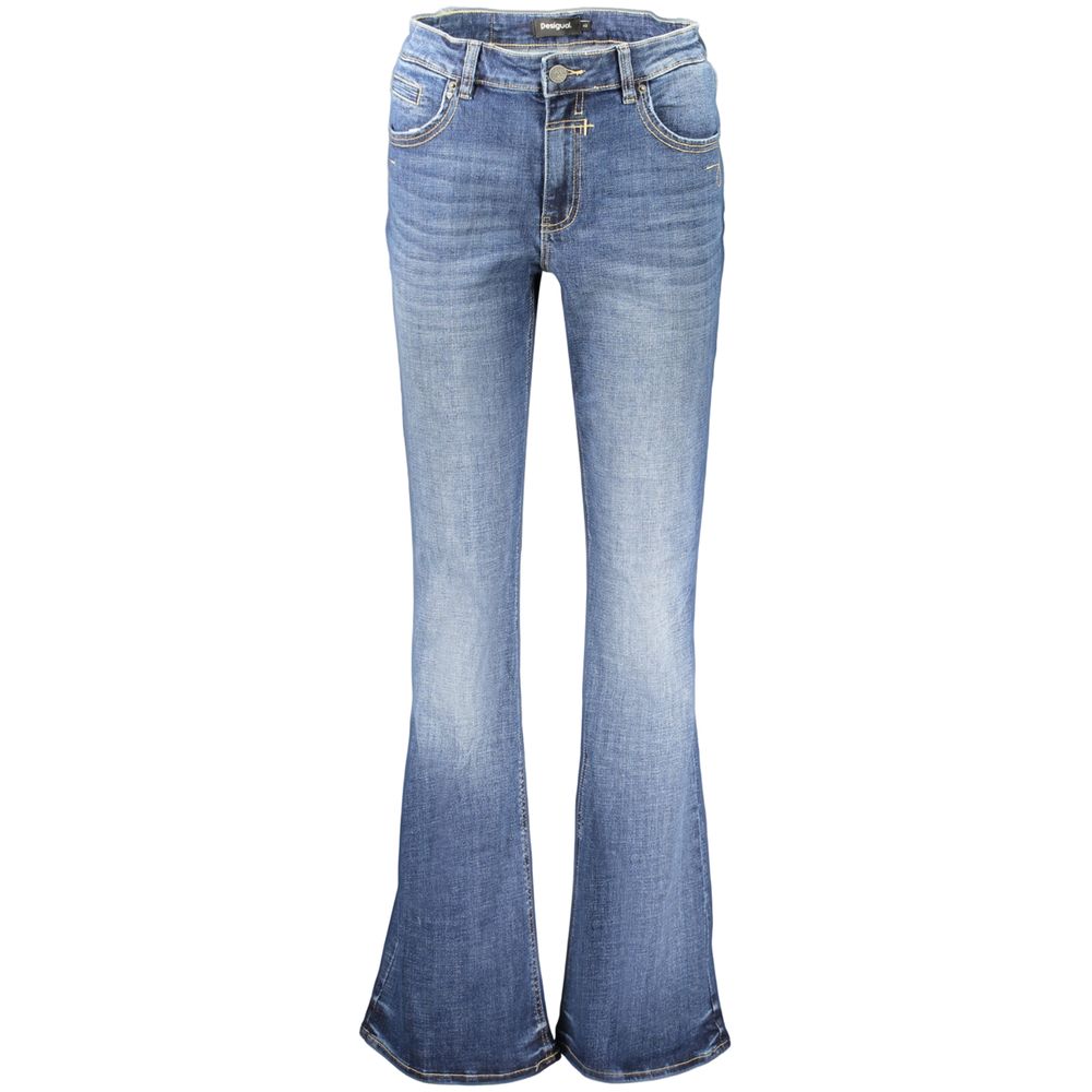 Desigual Damen-Jeans aus Baumwolle in Blau