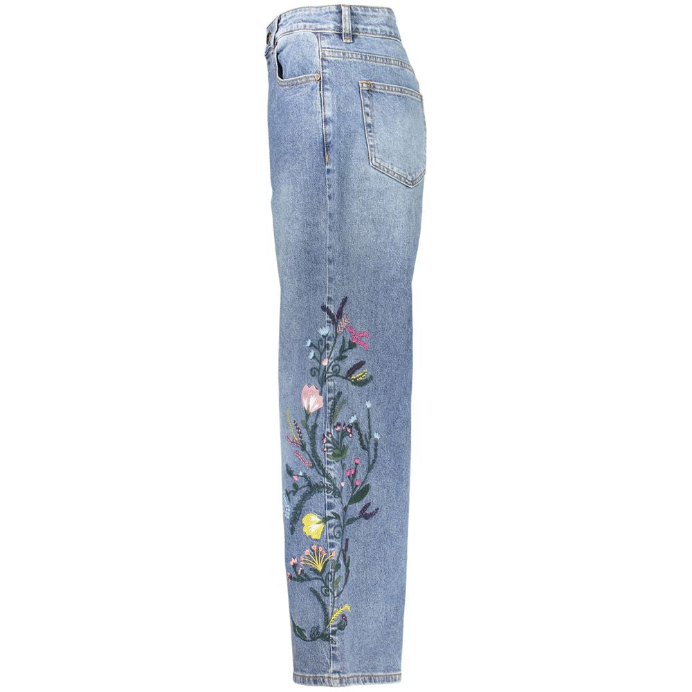 Desigual Damenjeans aus Baumwolle in Blau