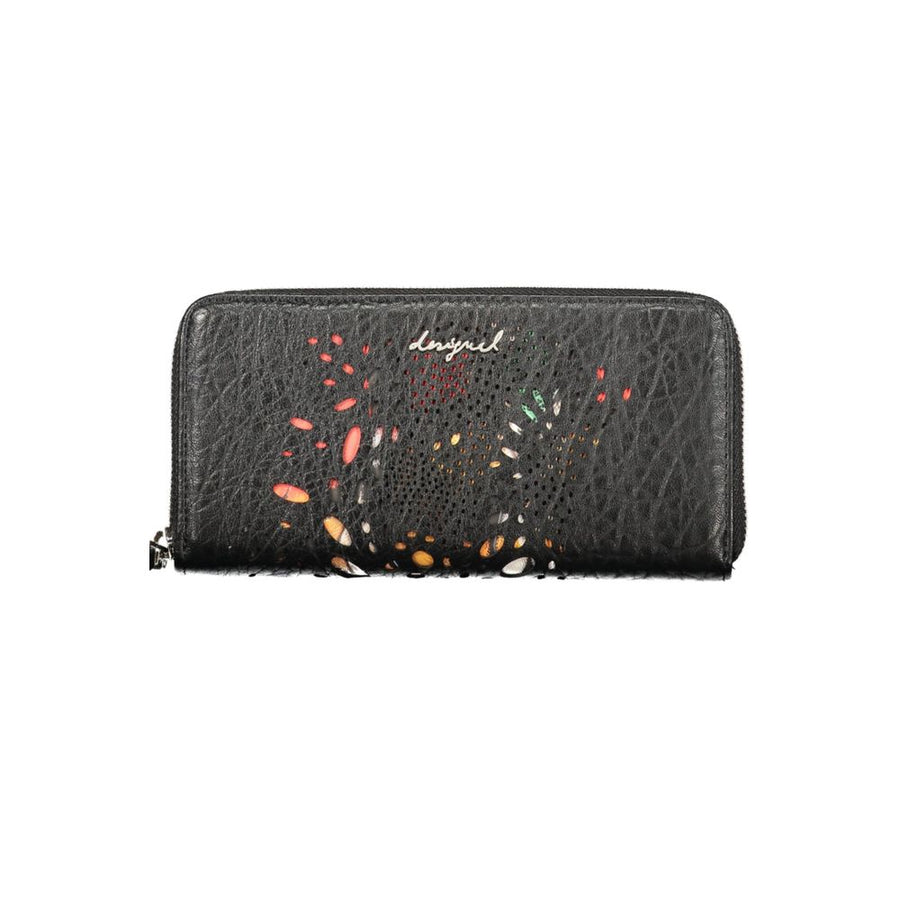 Desigual Black Polyurethane Women's Wallet