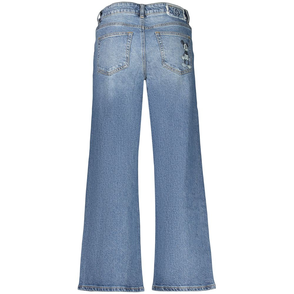 Desigual Damen-Jeans aus Baumwolle in Blau