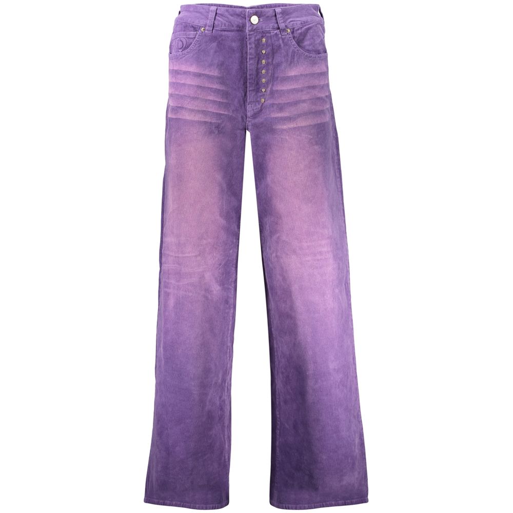 Desigual Lilac Cotton Women's Jeans