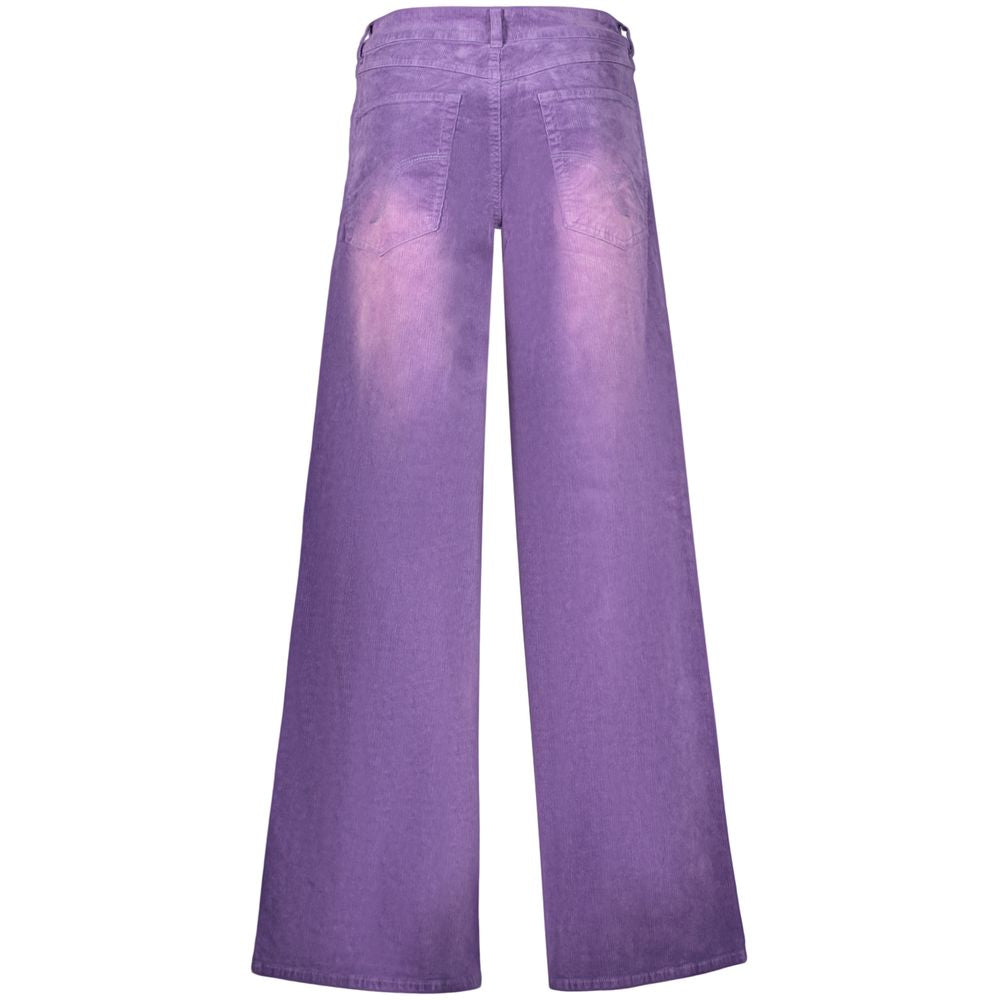 Desigual Lilac Cotton Women's Jeans