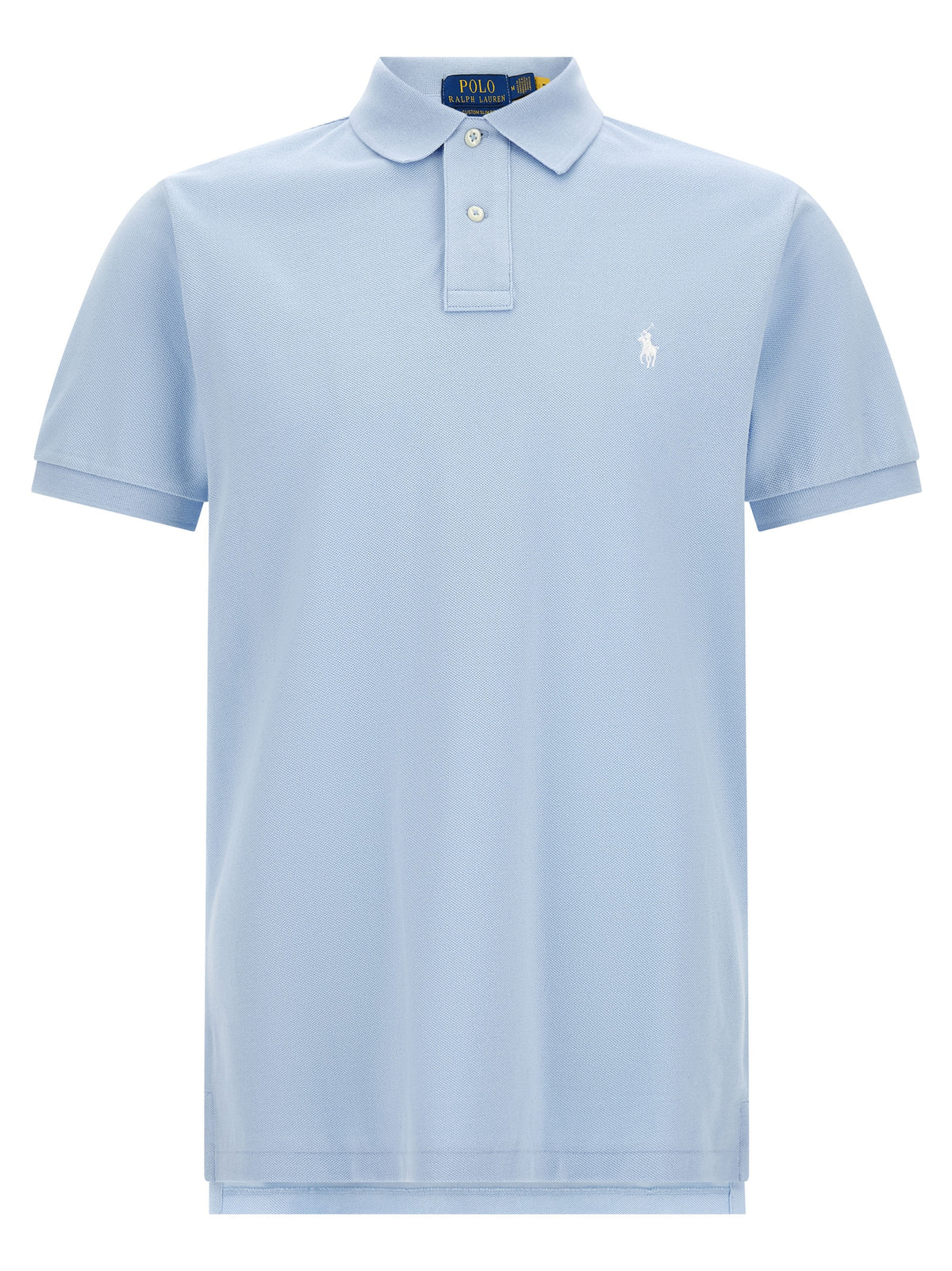 Polo Ralph Lauren Blaues Baumwoll-Polohemd