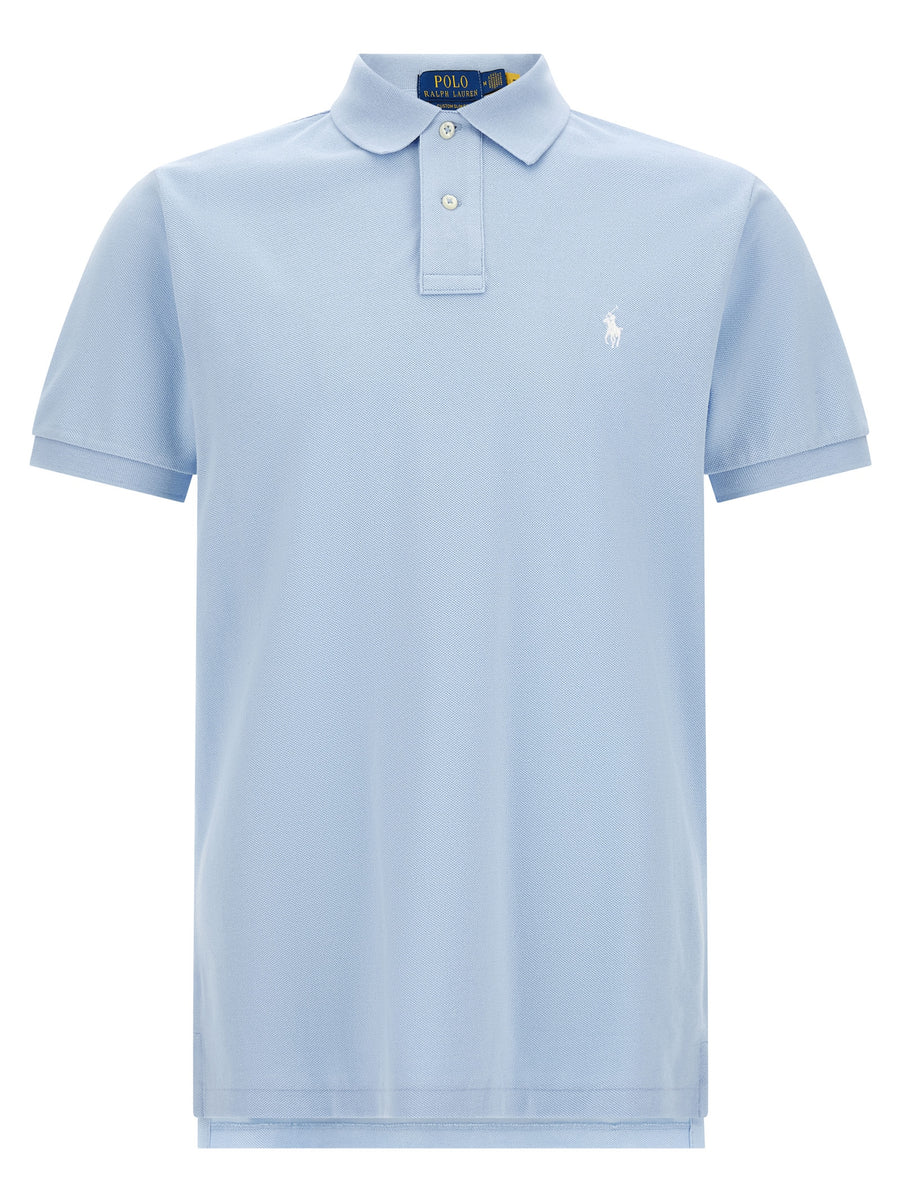 Polo Ralph Lauren Blue Cotton Polo Shirt