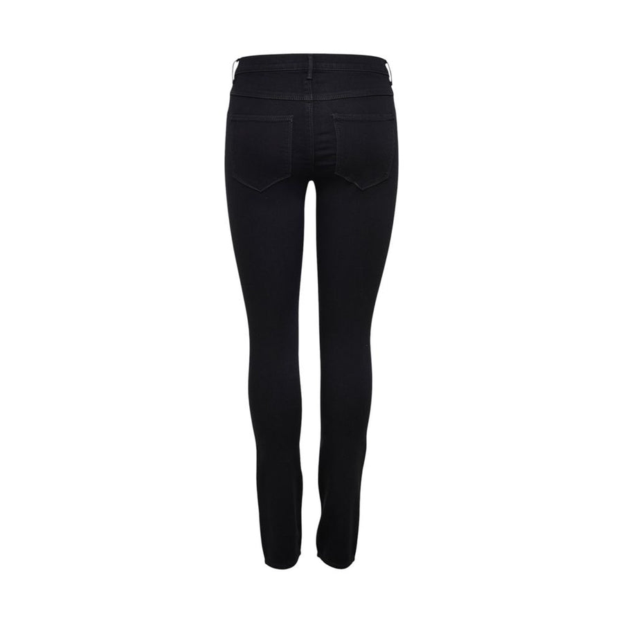 Only Schwarze Skinny Jeans aus Viskose