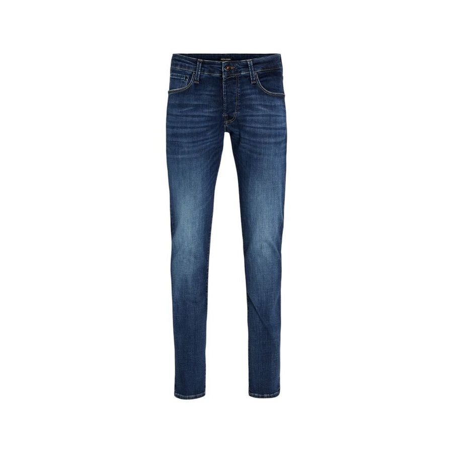 Jack Jones Blaue Baumwoll-Skinny-Jeans