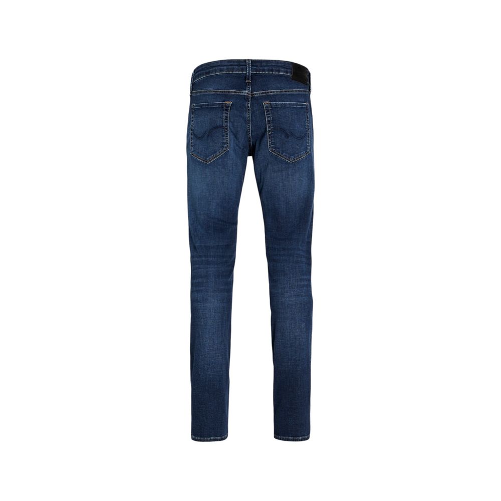 Jack Jones Blaue Baumwoll-Skinny-Jeans