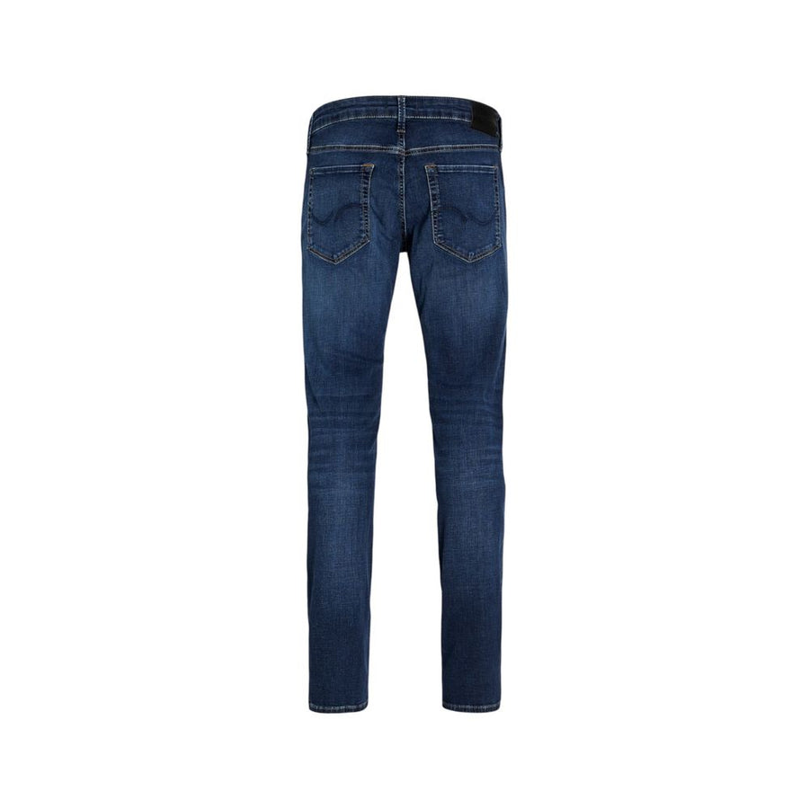 Jack Jones Blaue Baumwoll-Skinny-Jeans