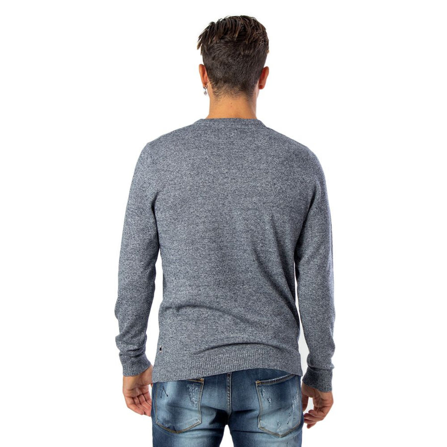 Jack Jones Blue Cotton Sweatshirt