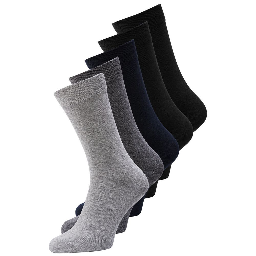 Jack Jones Graue Baumwollsocken
