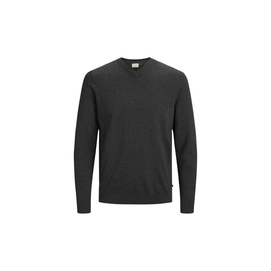 Jack Jones Gray Cotton Sweater