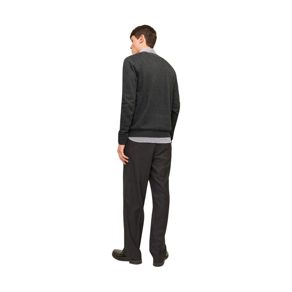Jack Jones Grauer Baumwollpullover