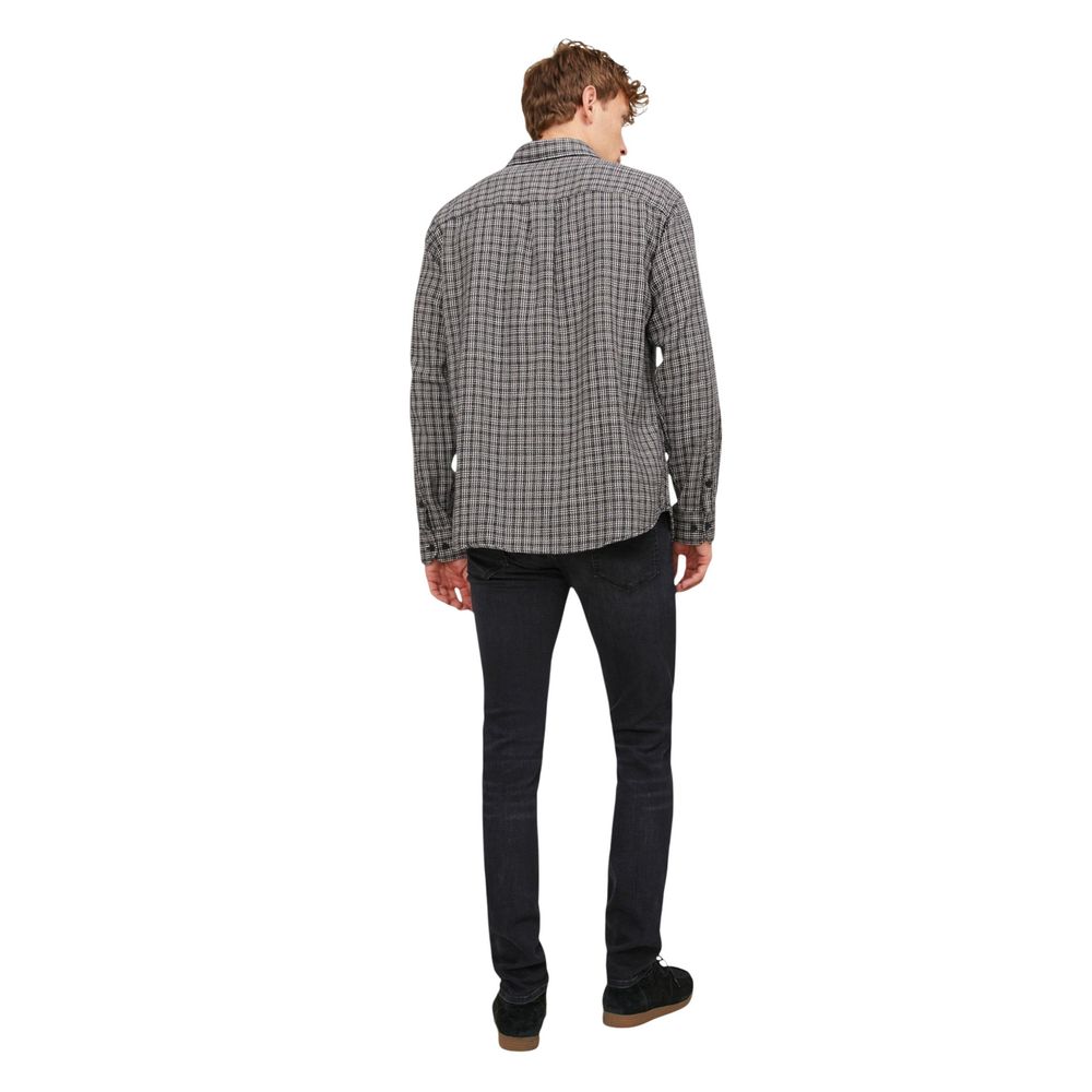 Jack Jones Schwarze Skinny Jeans aus Baumwolle