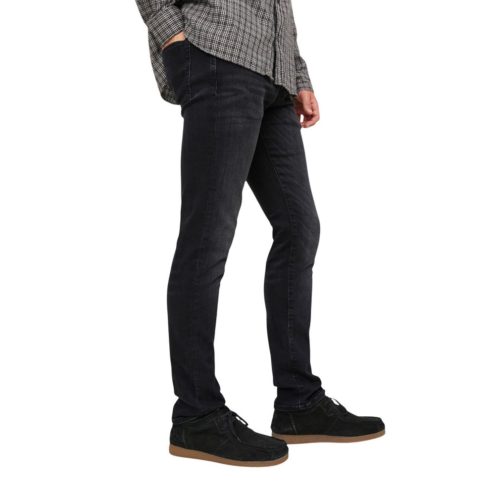 Jack Jones Schwarze Skinny Jeans aus Baumwolle