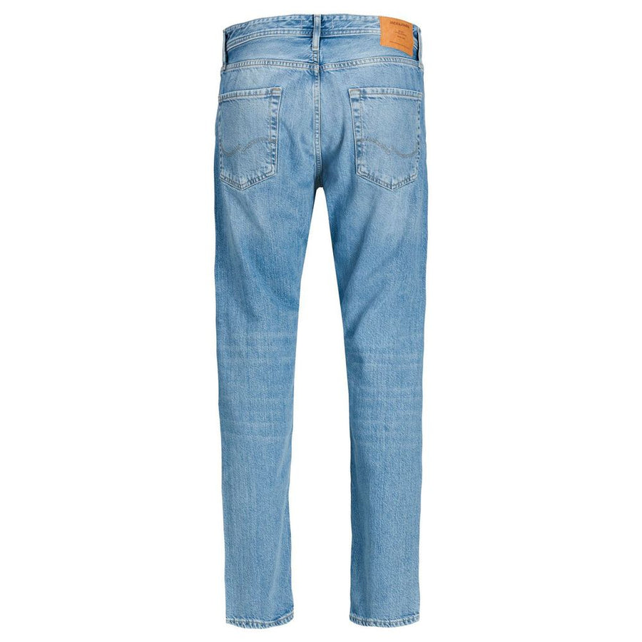 Jack Jones Blaue Baumwolljeans im Relaxed Fit