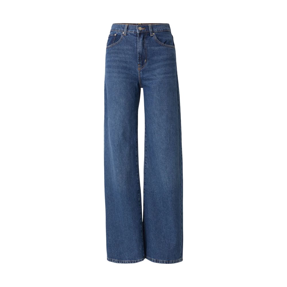 Only Blaue Baumwolljeans im Relaxed Fit
