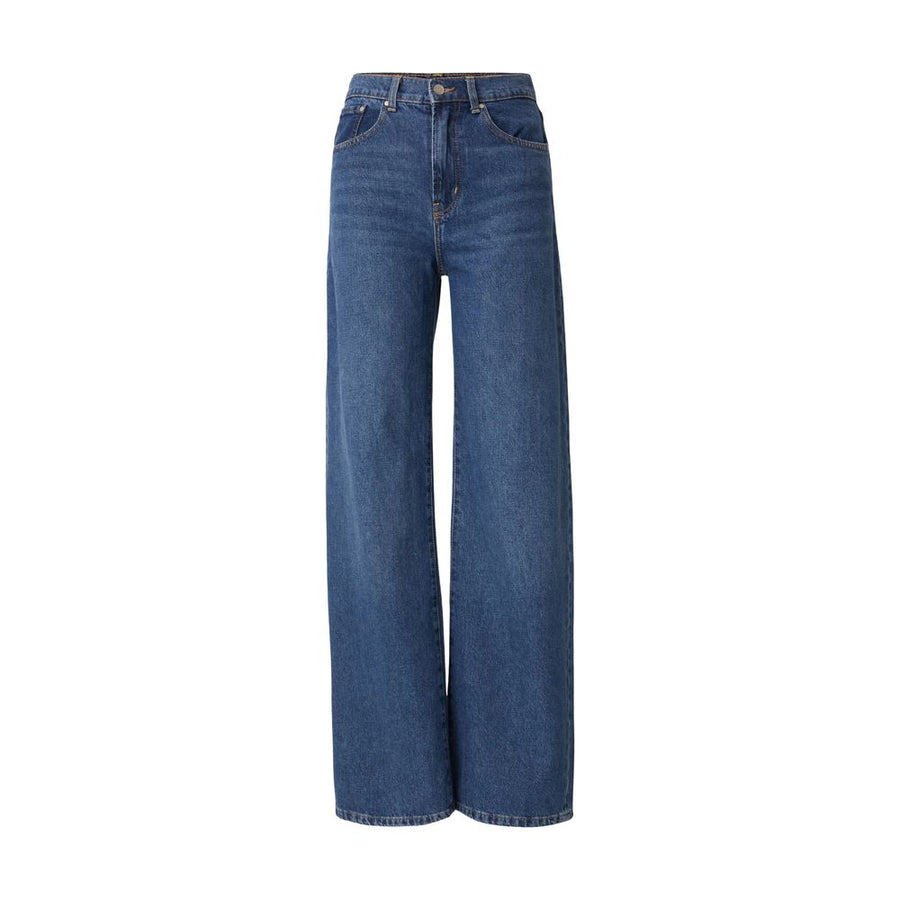 Only Blue Relaxed Fit Cotton Jeans