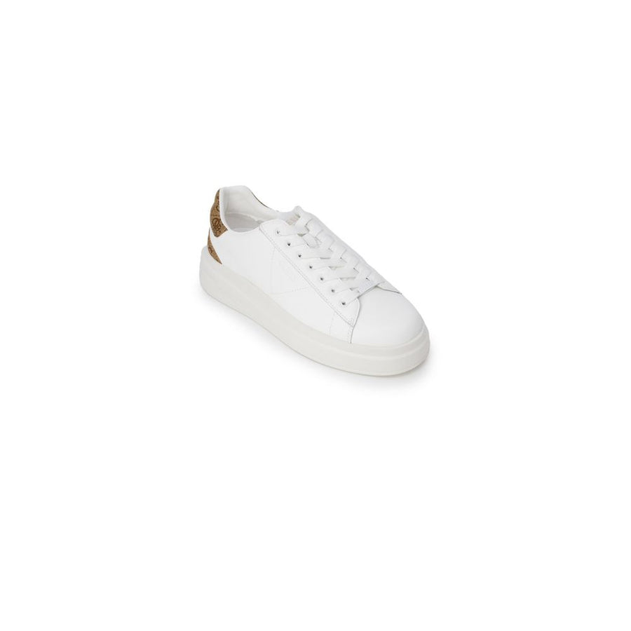 Guess white low-top polyethylene sneakers