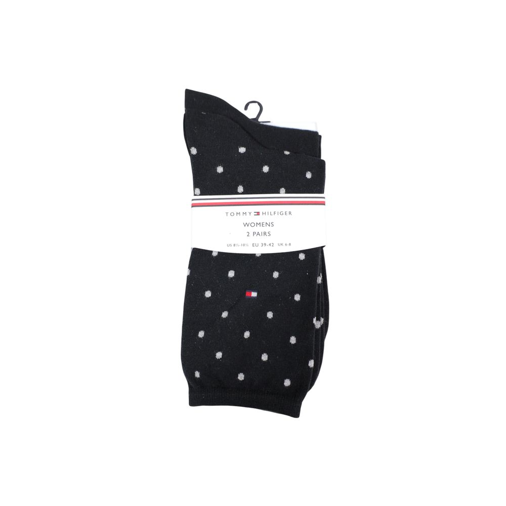Tommy Hilfiger Schwarze und weiße Baumwollsocken