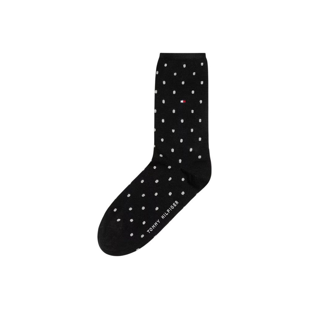 Tommy Hilfiger Schwarze und weiße Baumwollsocken