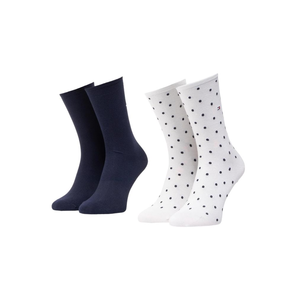 Tommy Hilfiger Weiße Baumwollsocken