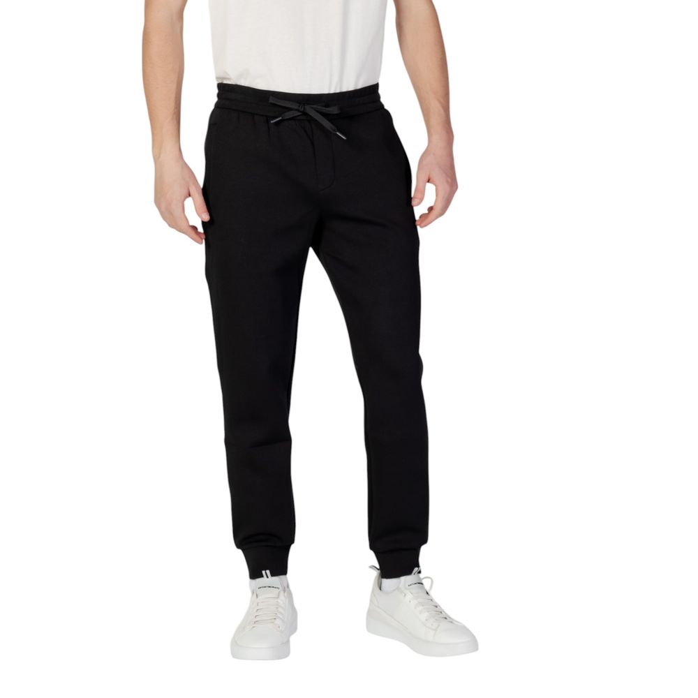 Armani Exchange Schwarze Baumwoll-Jogginghose (Trainingshose)