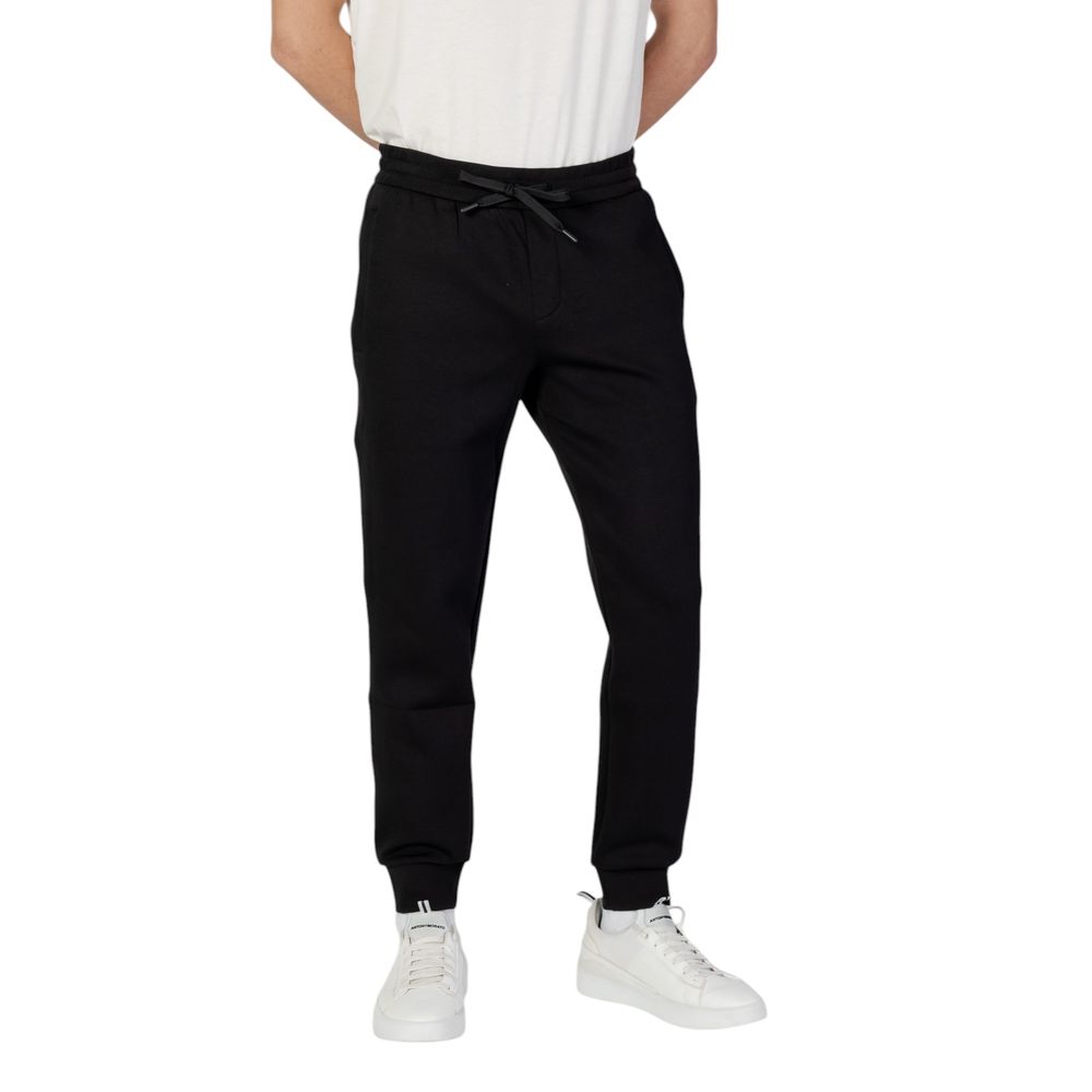 Armani Exchange Schwarze Baumwoll-Jogginghose (Trainingshose)
