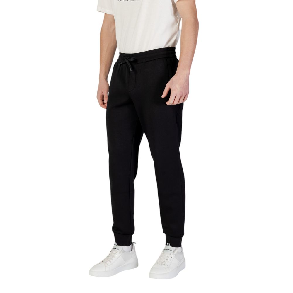 Armani Exchange Schwarze Baumwoll-Jogginghose (Trainingshose)