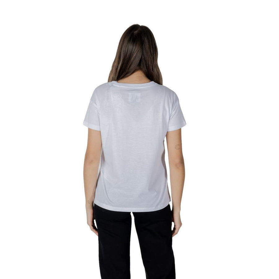 Armani Exchange White Cotton T-Shirt