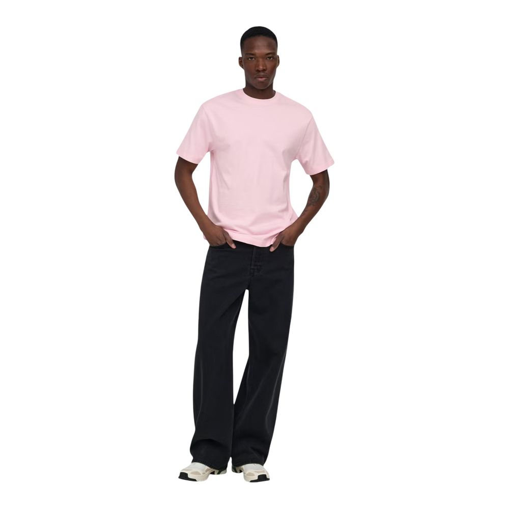 Only & Sons Mehrfarbiges Bio-Baumwoll-T-Shirt